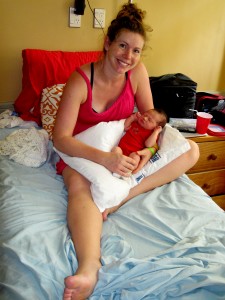 Lounging in our recovery room, Nuku'alofa Hospital, Tonga © A.H.