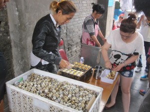 Grilled Quail Eggs. Tianjin Street Food
