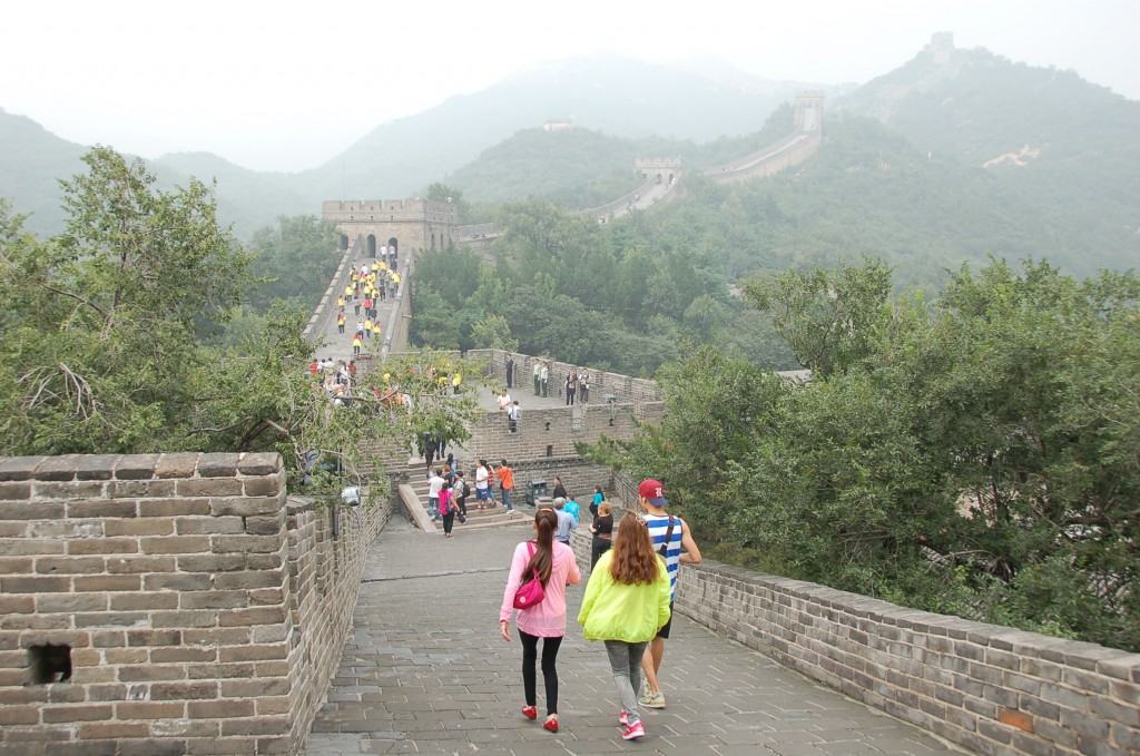 Tourist Population at Great Wall on a Monday