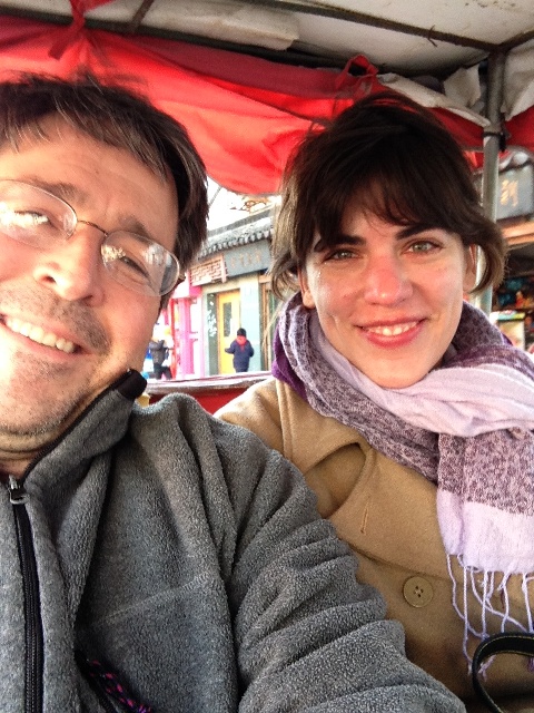 Hey, taking a picture while riding a rickshaw over cobblestone streets is harder than it looks!