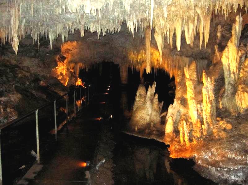 Lake Cave Interior.Caves Road.Western Australia