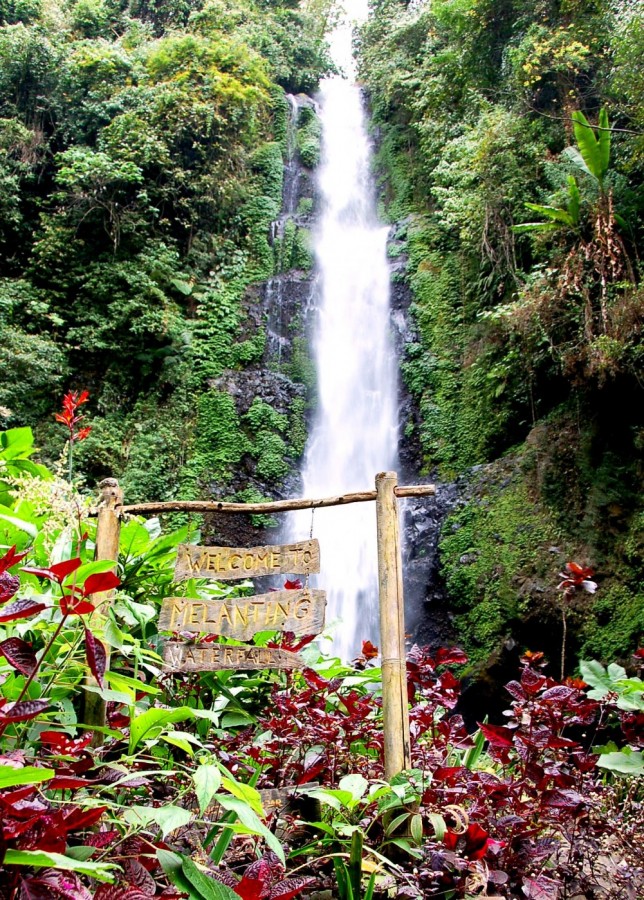 Melanting Waterfall.Munduk Bali