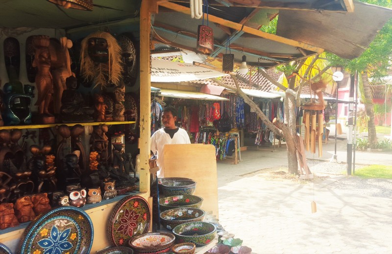 Wares at Senggigi Art Market, Lombok, Nusa Tengarra, Indonesia