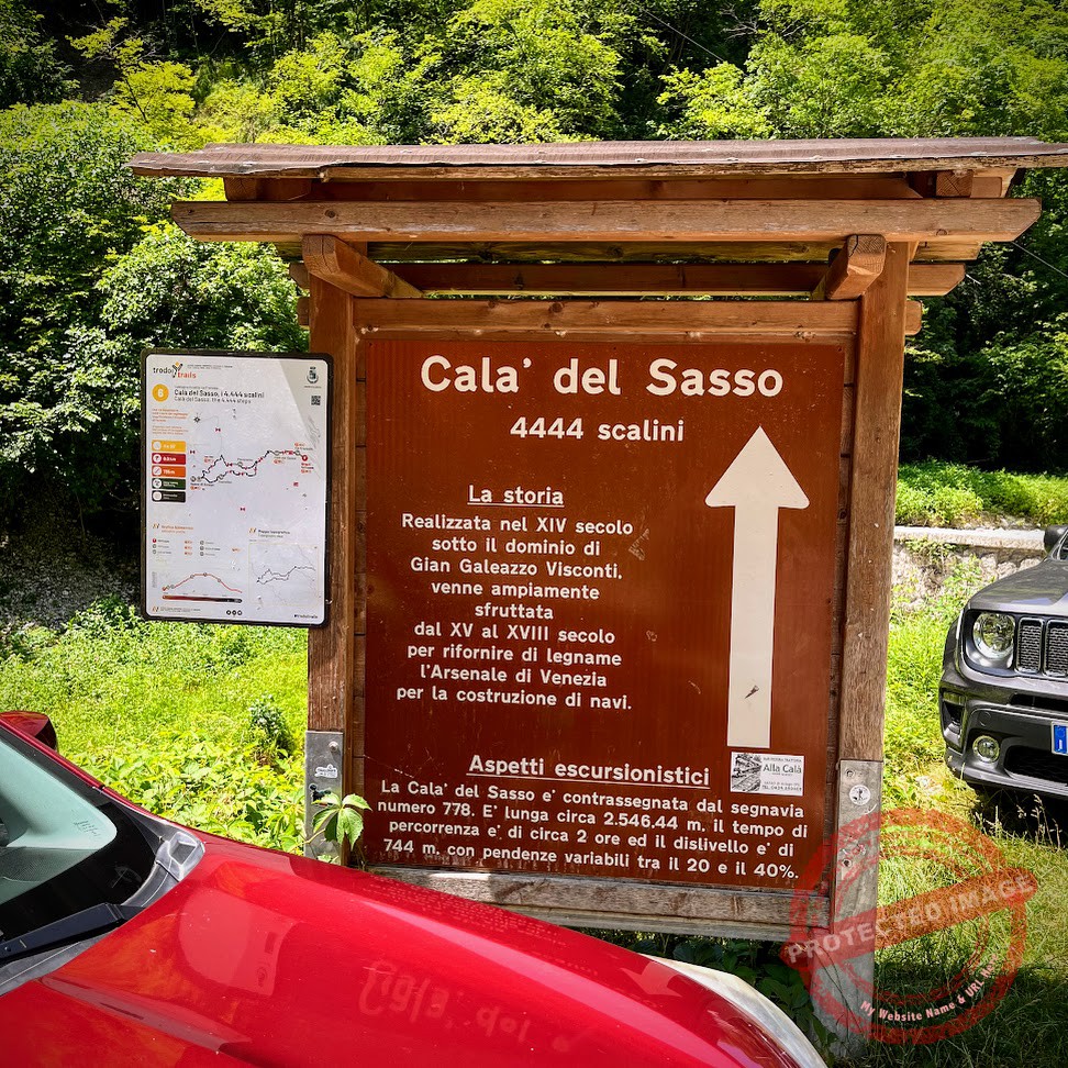 cala del sasso parking